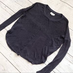 Velvet Long Sleeve Thermal Top